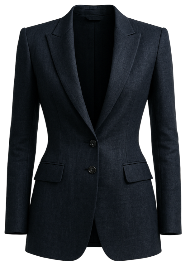 Linen Low Cut Blazer
